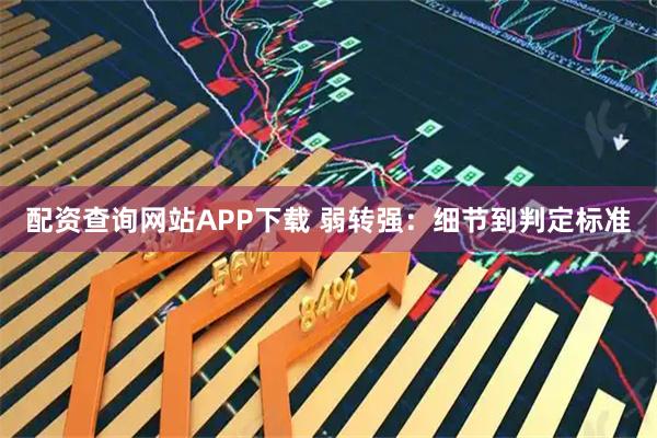 配资查询网站APP下载 弱转强：细节到判定标准