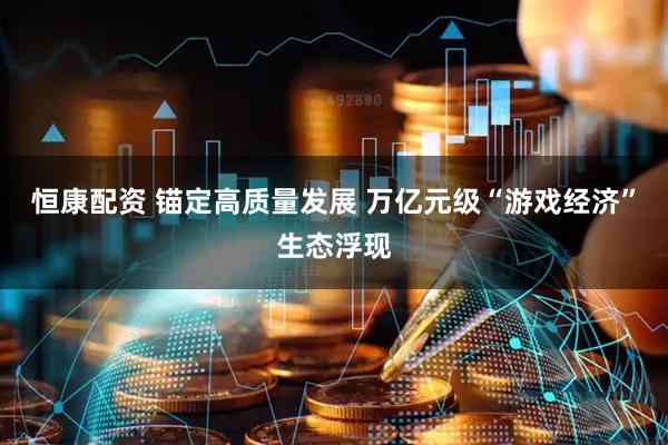 恒康配资 锚定高质量发展 万亿元级“游戏经济”生态浮现